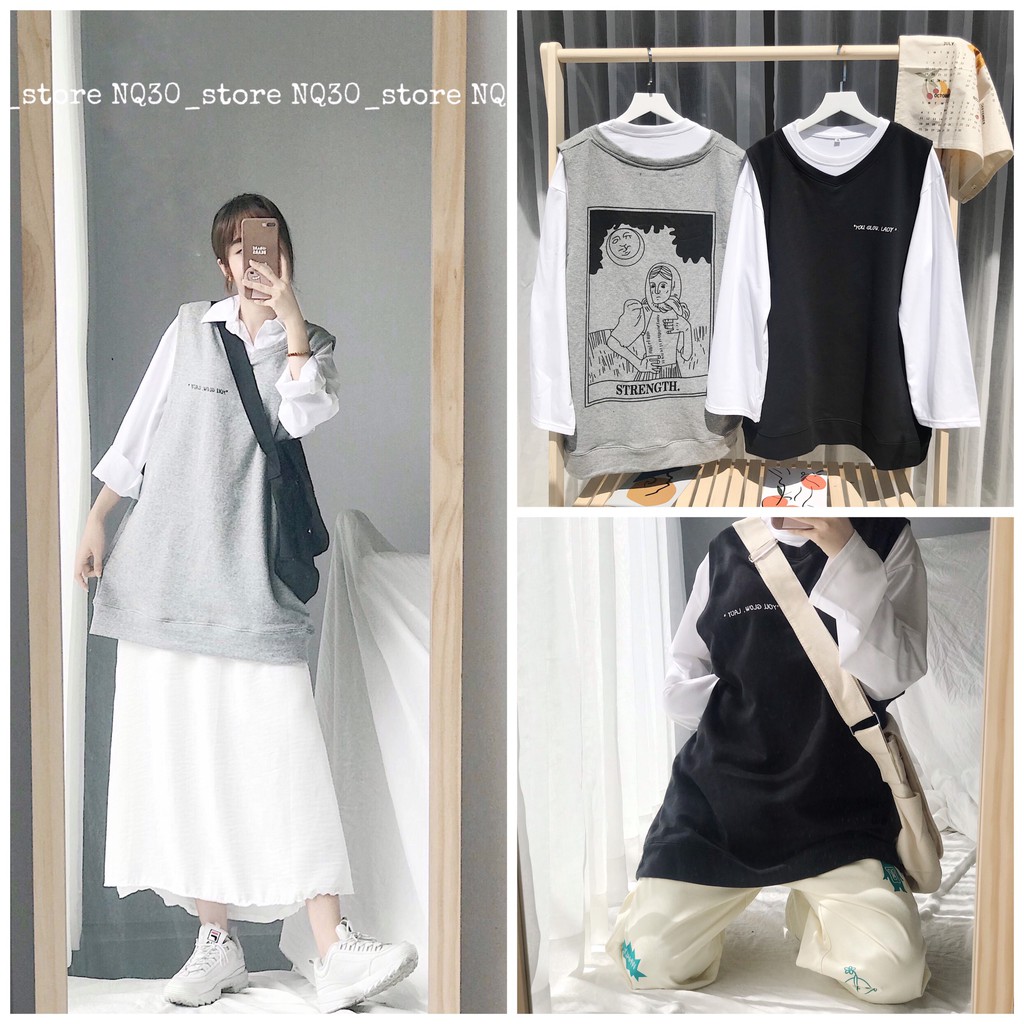 Áo Gile Không Tay Form Rộng LADY Nam Nữ Unisex | BigBuy360 - bigbuy360.vn