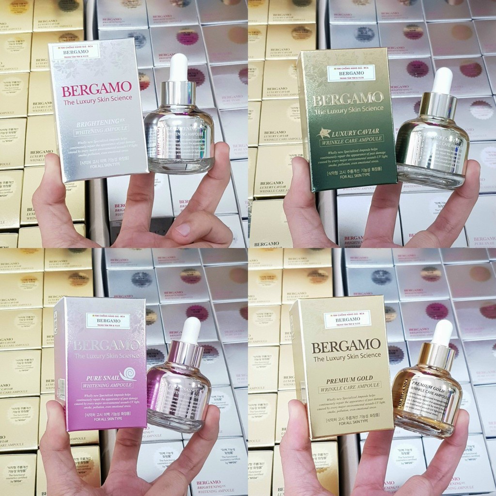 Tinh Chất Serum Bergamo Luxury Skin Science (30ml)