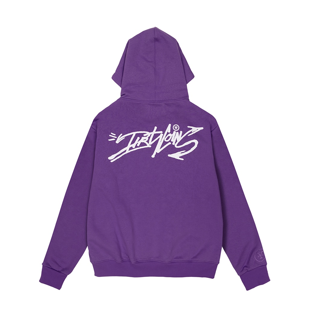 Áo Hoodie Graffiti Dirtycoins - Purp