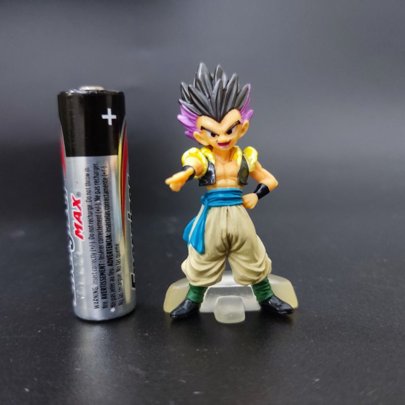 Mô hình chính hãng Bandai HG Dragon Ball Z Gotenks tóc đen chỉ tay