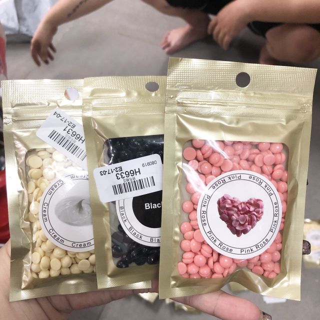 WAS LÔNG DẠNG HẠT DƯỠNG DA( hết bich 50g còn 100g chiết) chính hãng