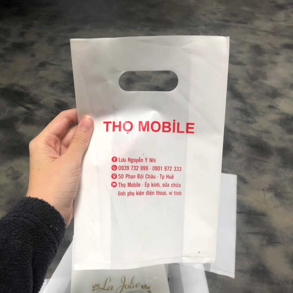 In túi nilon theo yêu cầu 1kg = 54k và in bao bì cho shop áo quần, shop mỹ phẩm. In túi nilong chất lượng, intuinilon