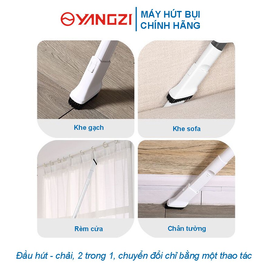 [YANGZI] Máy Hút Bụi Gia Đình Cầm Tay YANGZI XC77 Công Suất 600W Lực Hút 14000Pa Bảo Hành 12 Tháng [Bản Nâng Cấp] | BigBuy360 - bigbuy360.vn