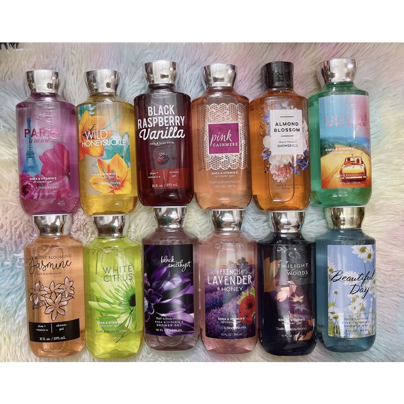 Gel Tắm Bath Body Work đủ loại 295ml