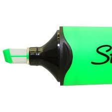 Bút dạ quang đầu trong suốt  Sharpie Clear View Highlighter -  Màu xanh lá (Green)