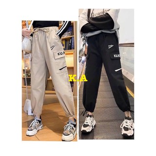 Quần Jogger Kaki Kiểu Dáng Cá Tính
