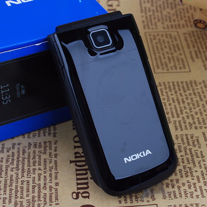 Điện Thoại Nắp Gập Cũ Nokia 2720 Năm 2008 Nhỏ Gọn Nhẹ 2 Màn Hình NGhe Gọi To Rõ