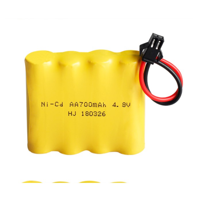Pin 4.8v 700mah Ni-Cd Pin sạc xe điều khiển Bán buôn giá sỉ