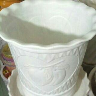 Chậu nhựa Tròn Hình Trái Đào đường kính Cao 32Cm,Rộng 30Cm  Trồng Cây,Hoa 🌼 Kiểng Rất Đẹp.