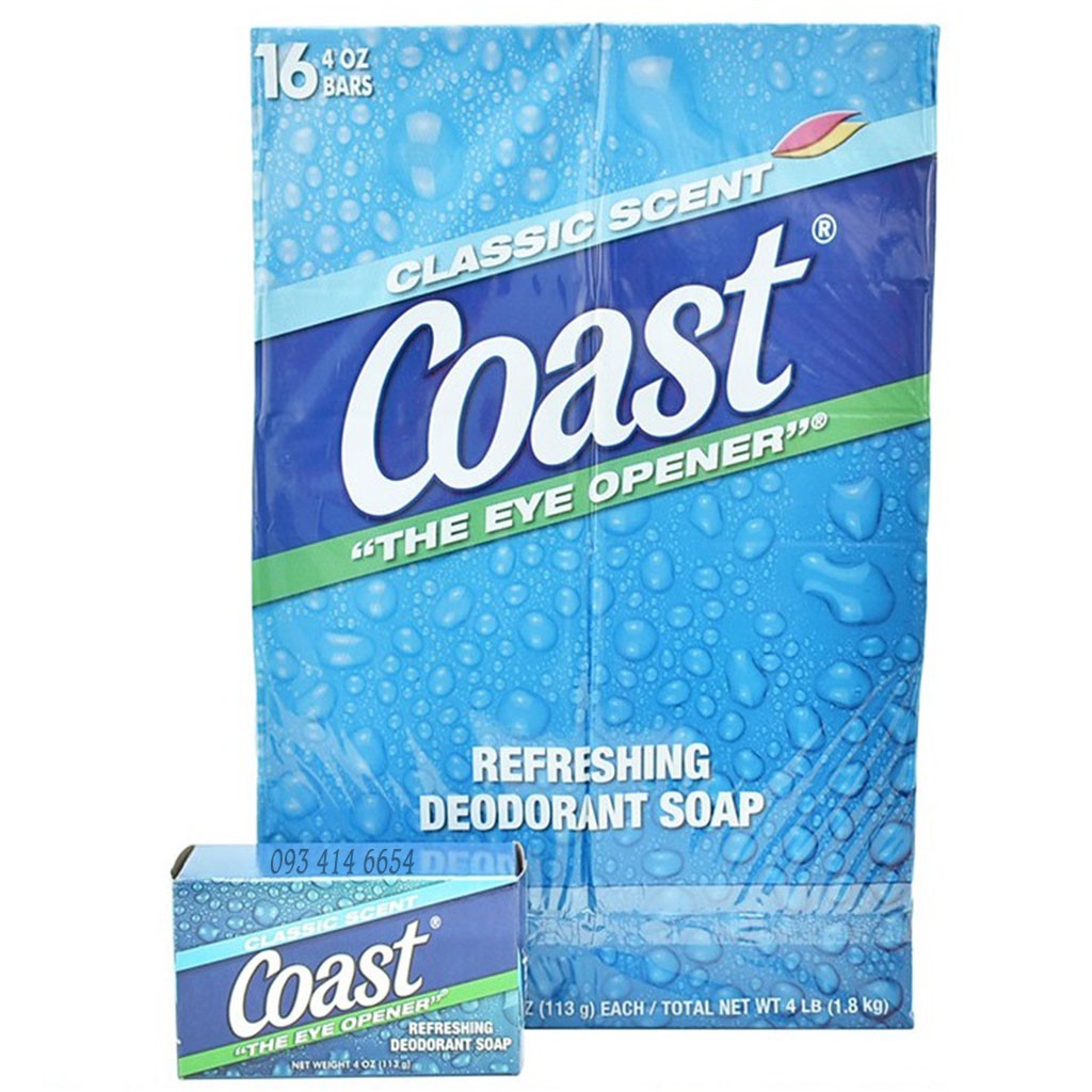 LỐC 8 XÀ BÔNG CỤC COAST HÀNG MỸ 113gr | BigBuy360 - bigbuy360.vn