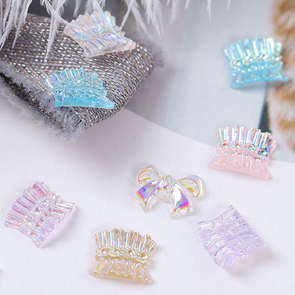 [Hàng mới về] Hộp 12 ô phụ kiện trang trí móng tay đẹp mắt đáng yêu