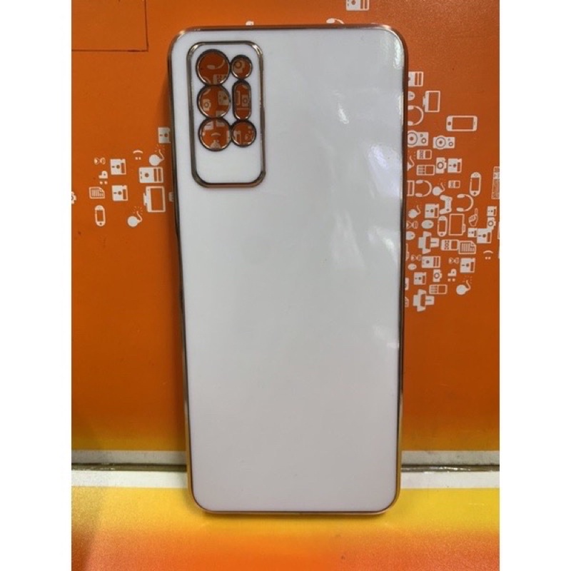 Ốp lưng Tecno Pova 2 / Pova2 dẻo viền xi lưng màu cụm viền xi bảo vệ cam