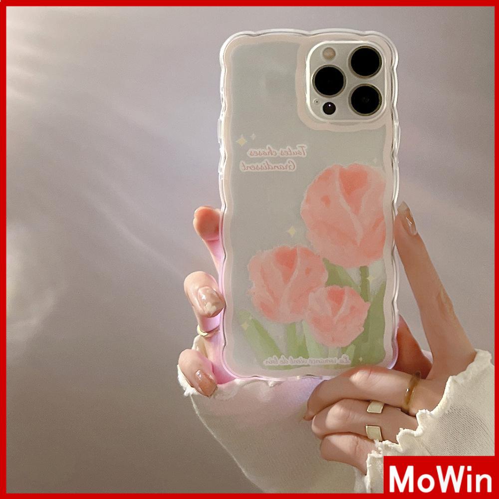 Ốp Điện Thoại Silicon Mềm Trong Suốt Chống Sốc Chống Trượt In Họa Tiết Hoa Cho iPhone 13 Pro Max 12 Pro Max 11 7 Plus