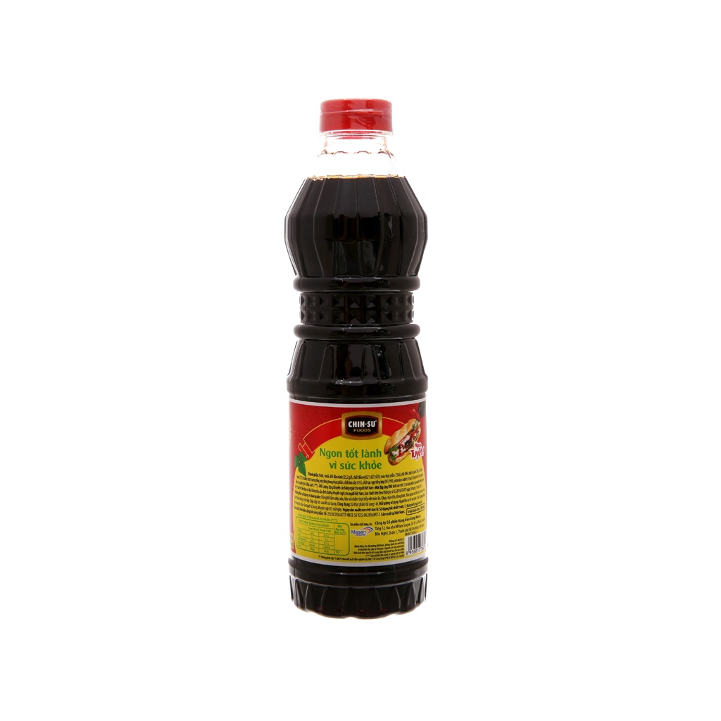 Nước tương Chinsu Tam Thái Tử Nhị Ca chai 500ml