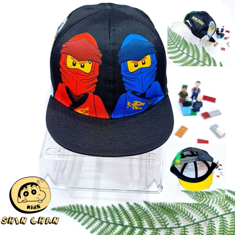 Mũ lưỡi trai Hiphop H.&amp;.M xuất dư - Nón Snap Ninjago cho bé trai 3 đến 10 tuổi