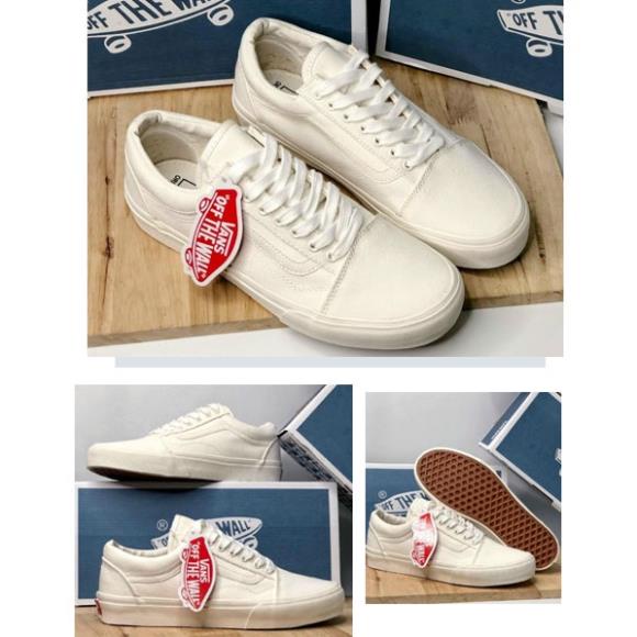 Giày Vans Old Skool All White - Full Trắng 🚑