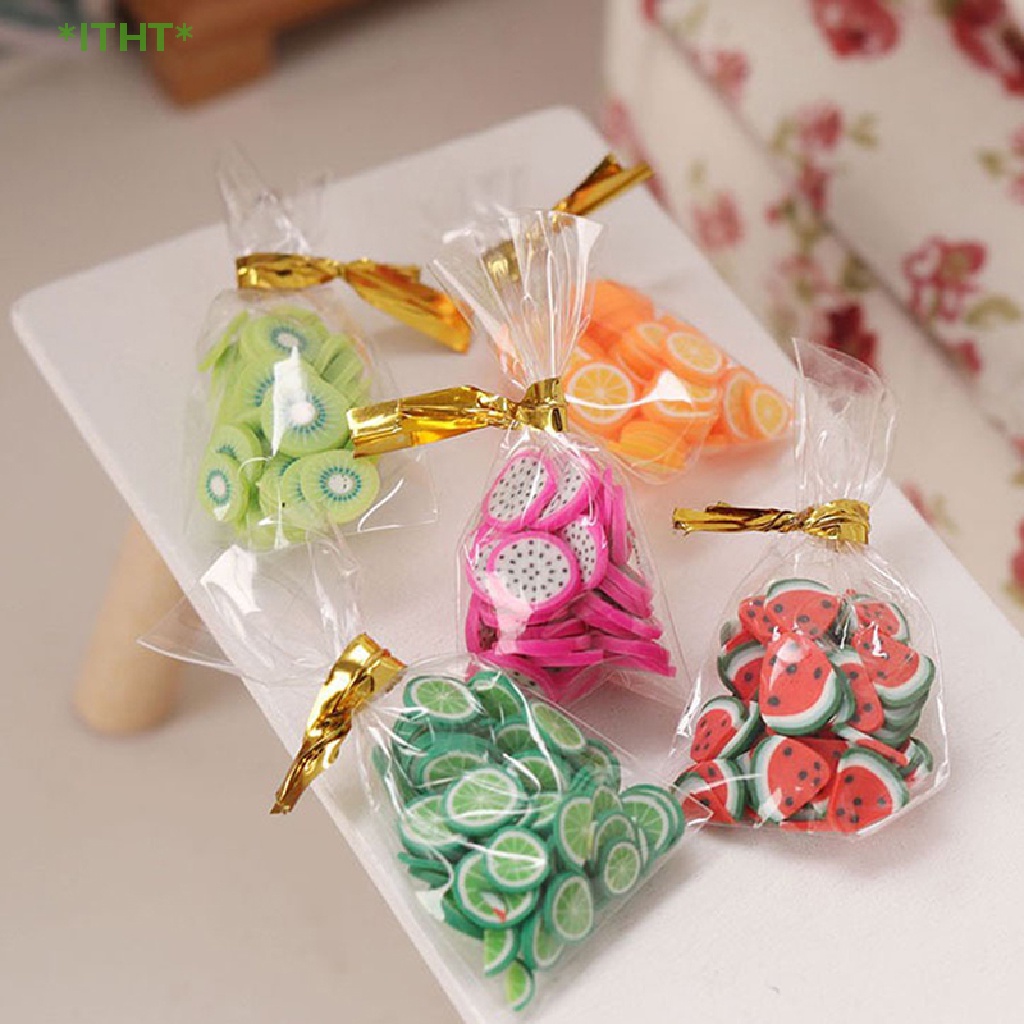1 Túi Bánh Kẹo Trái Cây Mini 1: 12 Ob11 Trang Trí Nhà Búp Bê Mới