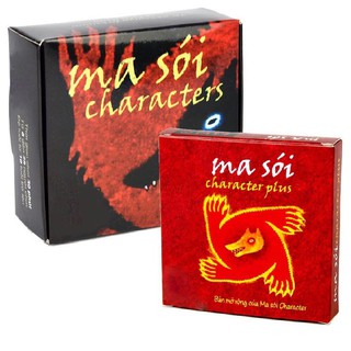 Combo Ma sói character Việt hóa + bản mở rộng tặng bọc bài