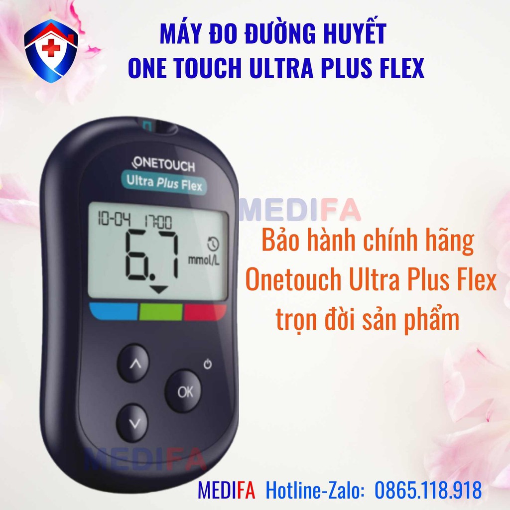 TRỌN BỘ Máy đo đường huyết One Touch Ultra Plus  Bảo hành máy trọn đời  Dễ dàng sử dụng  Phù hợp với người cao tuổi