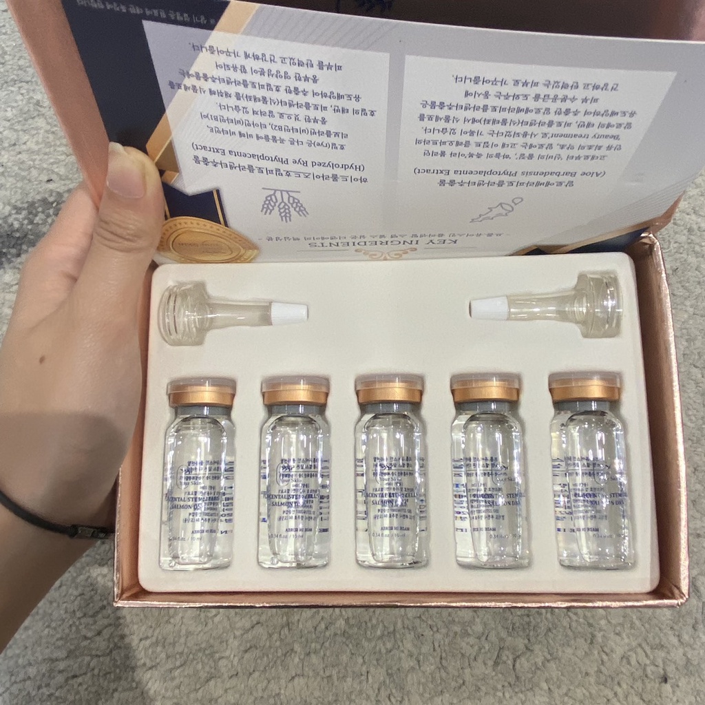 Tế Bào Gốc DNA Cá Hồi Placental Stem Cells Salmon DNA From Your Skin Chính Hãng Hàn Quốc