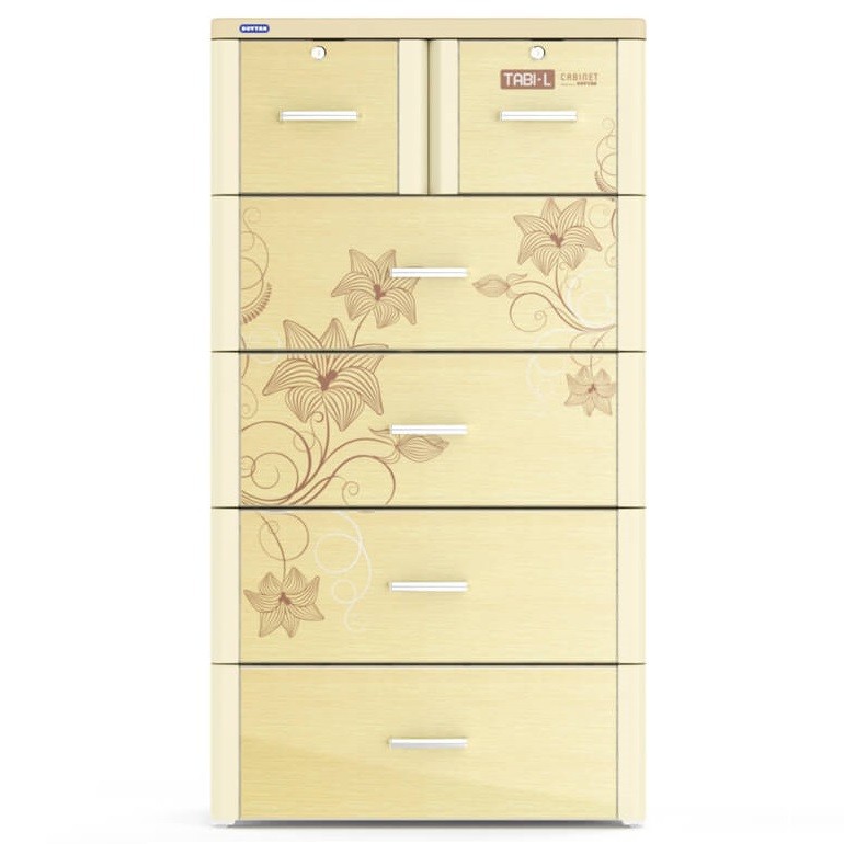 Tủ Nhựa Duy Tân Tabi-L (5 tầng - 6 ngăn) - 0259/5