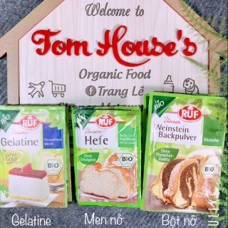 [RUF] Gelatine - Men Nở - Bột Nở Hữu Cơ