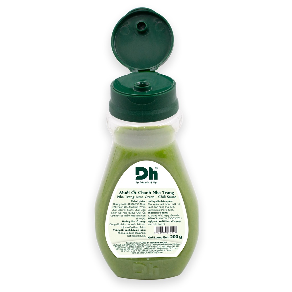 Combo 2 chai Muối ớt chanh Nha Trang 200gr + Sốt ướp thịt BBQ 200gr Dh Foods gia vị ướp BBQ, sốt chấm thịt nướng hải sản