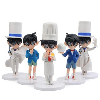 Mô hình Conan - Figure Conan & Kaito Kid - Mẫu 5 nhân vật Conan & Kaito Kid - Cao 12cm - Mẫu 1