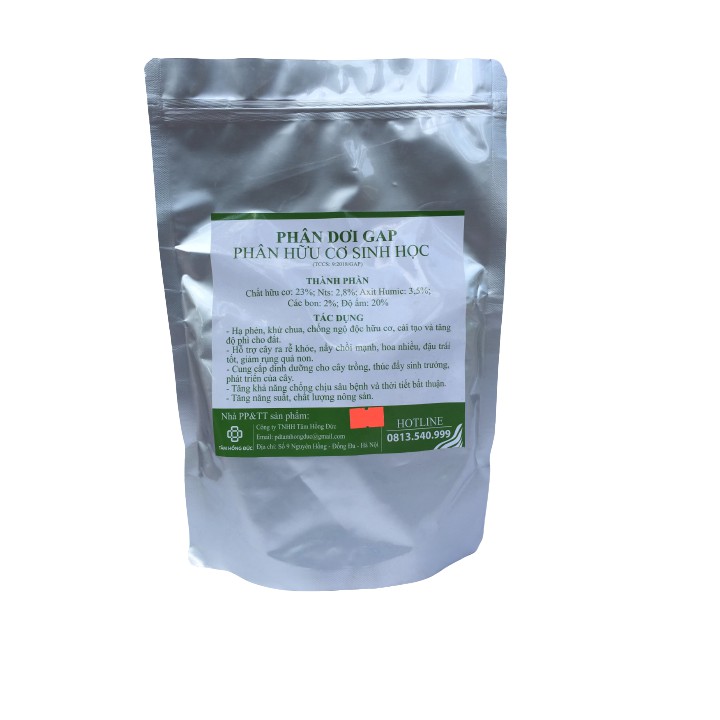 Phân dơi VietGAP hữu cơ sinh học túi 1kg