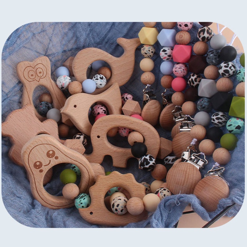 Giá Đỡ Núm Vú Giả + Kẹp Núm Vú Giả Cho Bé Sơ Sinh