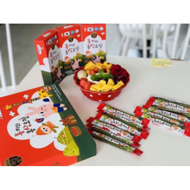 [Freeship] Nước Hồng sâm trẻ em baby hongki 30 gói | BigBuy360 - bigbuy360.vn