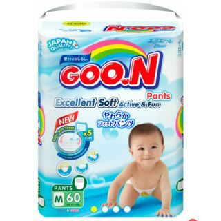 Bỉm quần goon m 100 miếng nin