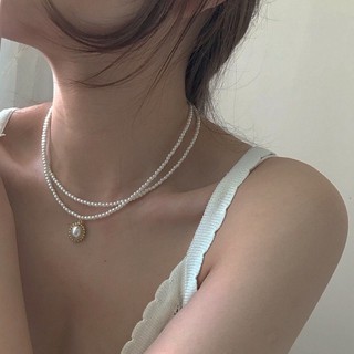 Vòng cổ chuỗi hạt nữ tính