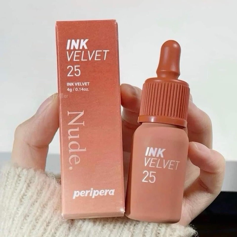 Son kem lì Peripera Ink Velvet Tint Màu 24-25-26-27