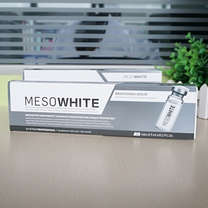 Tinh Chất Phấn Cấy  Meso White 10 Lọ Cho SPA