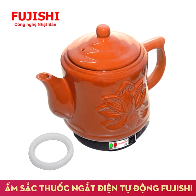 Siêu sắc thuốc GỐM SỨ BÁT TRÀNG Fujishi 2.8 lít HK-33BX - [ HỎA TỐC ] - Ấm thuốc điện nấu tự động ngắt