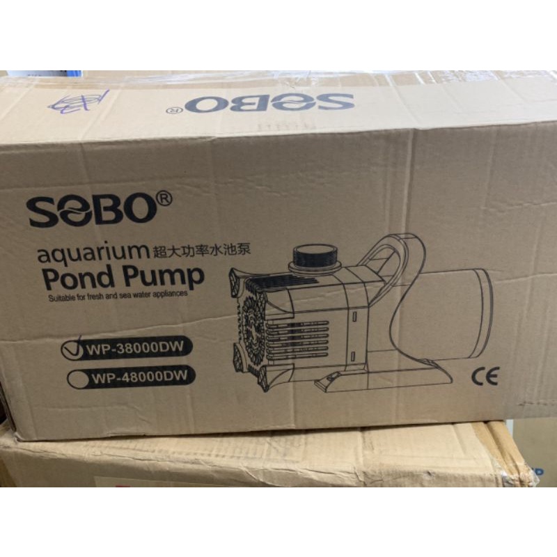 Máy Bơm nằm  lớn SOBO WP-38000DW, WP-48000DW cho hồ koi lớn, thủy hải sản