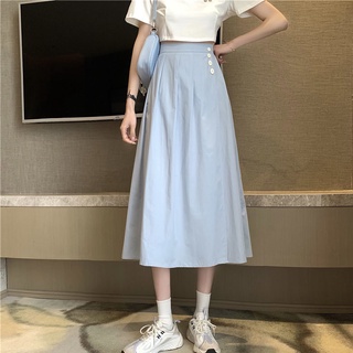 Chân váy dài Ulzzang