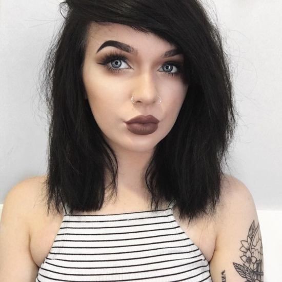 Son kem lì NYX Lingerie Liquid Matte Lipstick LIPLI05 Beauty Mark - Màu nâu socola