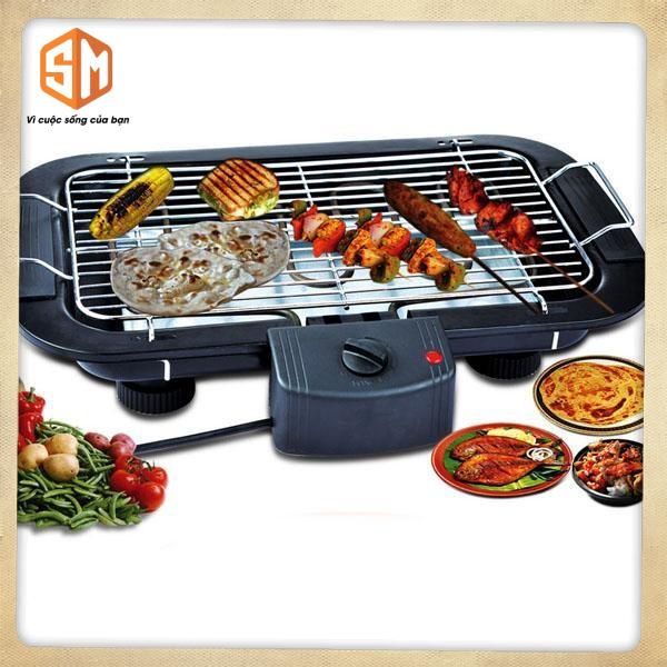 BẾP NƯỚNG ĐIỆN KHÔNG KHÓI Electric BBQ Grill 2000W -Hàng Loại 1 chất lượng, an toàn