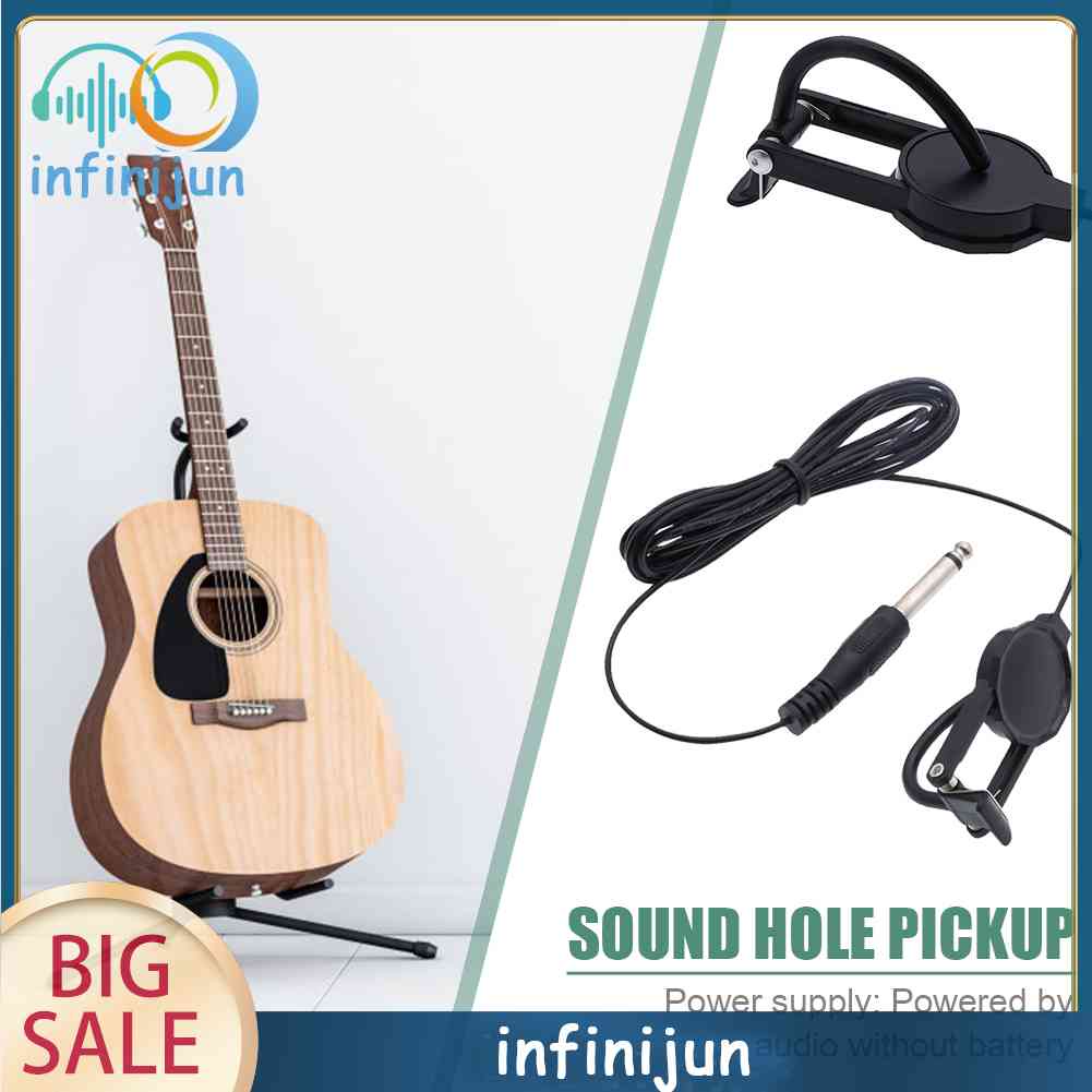 Bộ Pickup Có Kẹp Jd-01 Cho Đàn Guitar Acoustic/Ukulele/Violin