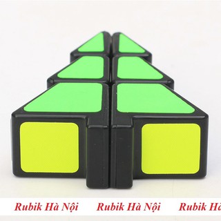 Rubik Hình Cây Thông Zcube Đen/Xanh