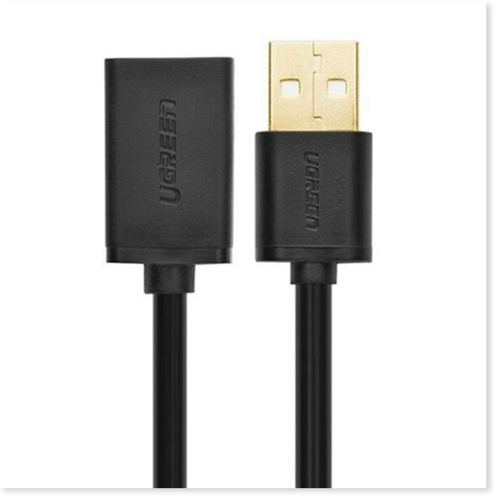 Cáp nối USB 2.0, 1 đầu đực, 1 đầu cái 2.0, mạ vàng - Hàng Chính Hãng