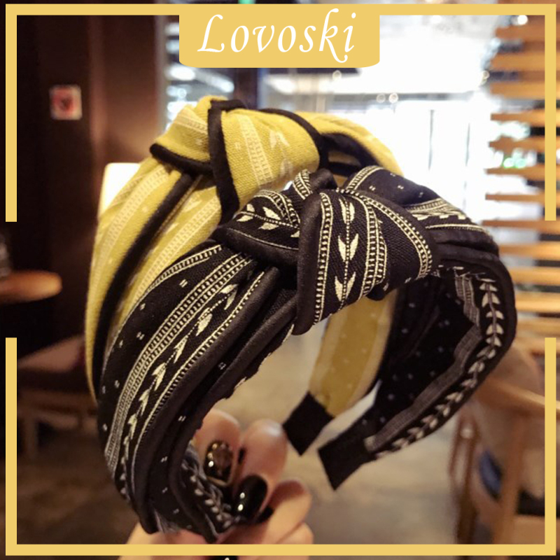 Bộ 5 Băng Đô Cài Tóc Bằng Nhựa Màu Đen Trơn Rộng 3cm DIY