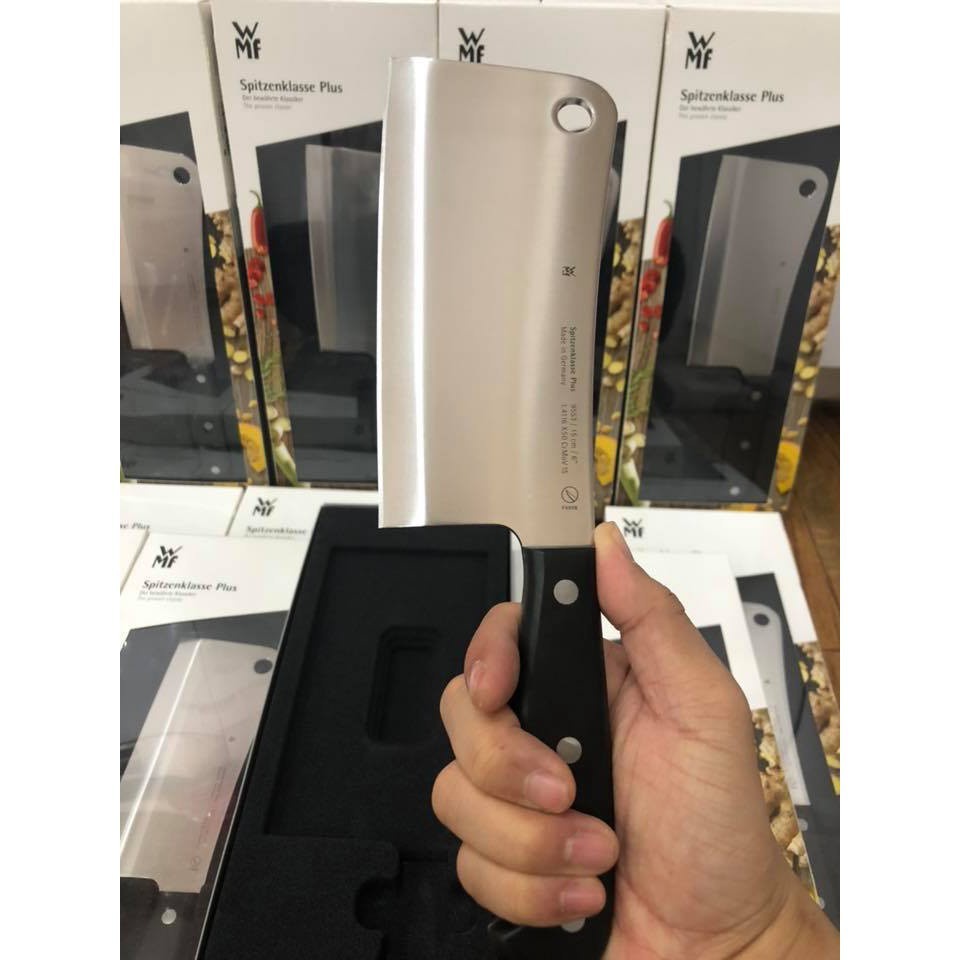 Dao chặt WMF Spitzenklasse Plus có lỗ 15cm - Nhập khẩu Đức