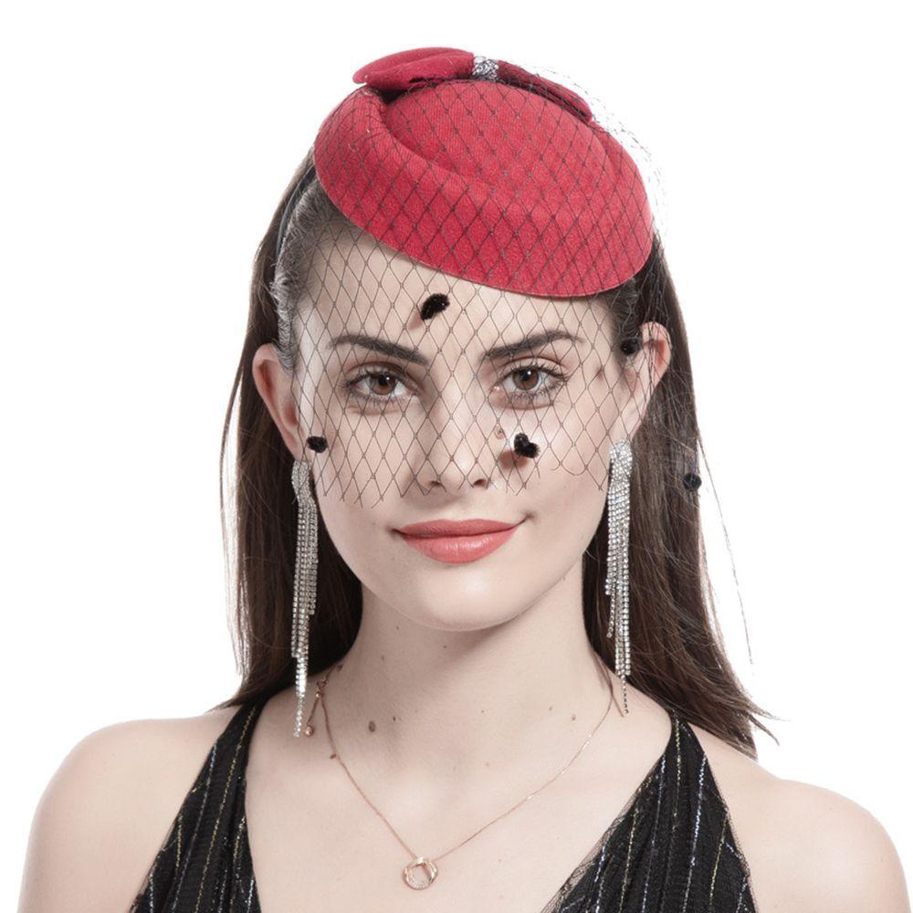 Nón Vành Phối Nơ Thời Trang Vintage Dành Cho Nữ