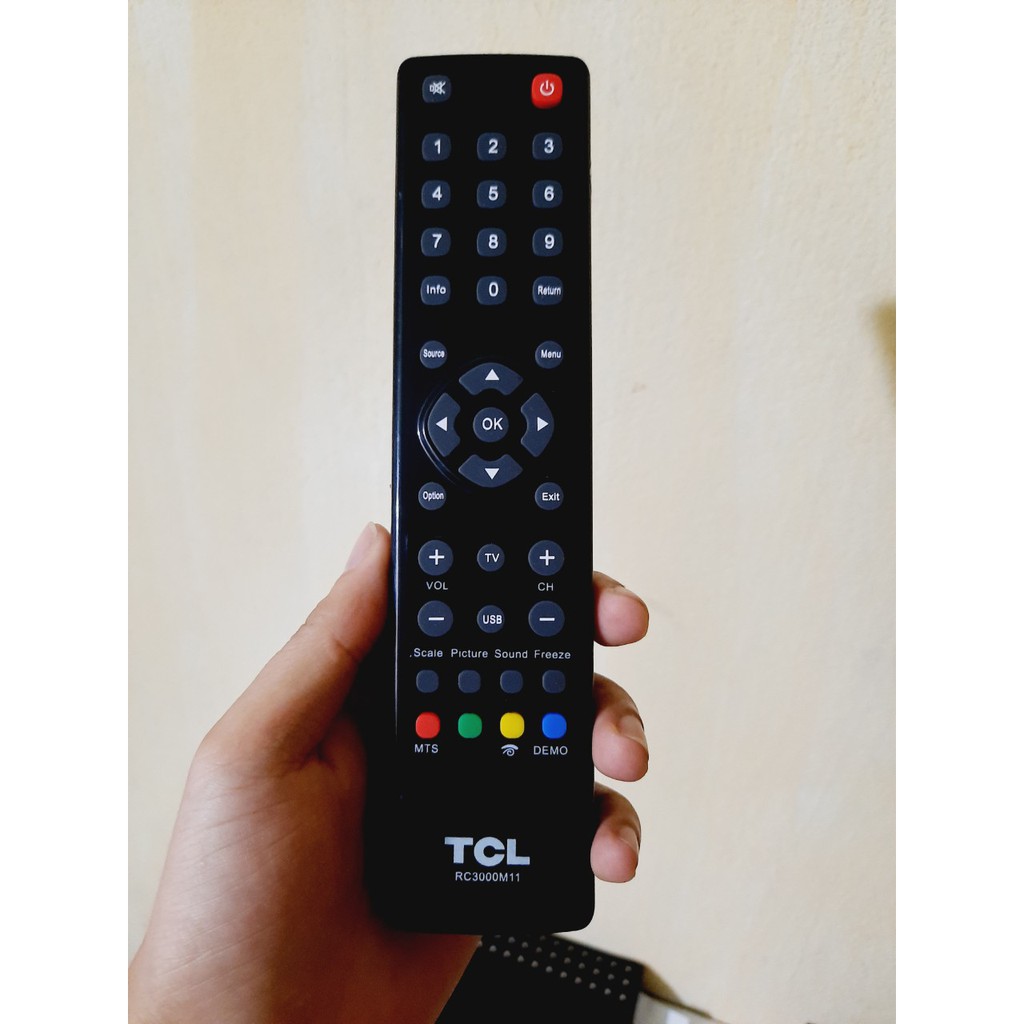 Remote Điều khiển TV TCL RC3000M11các dòng TV TCL CRT LCD/LED/Smart TV- Hàng chính hãng tặng kèm Pin