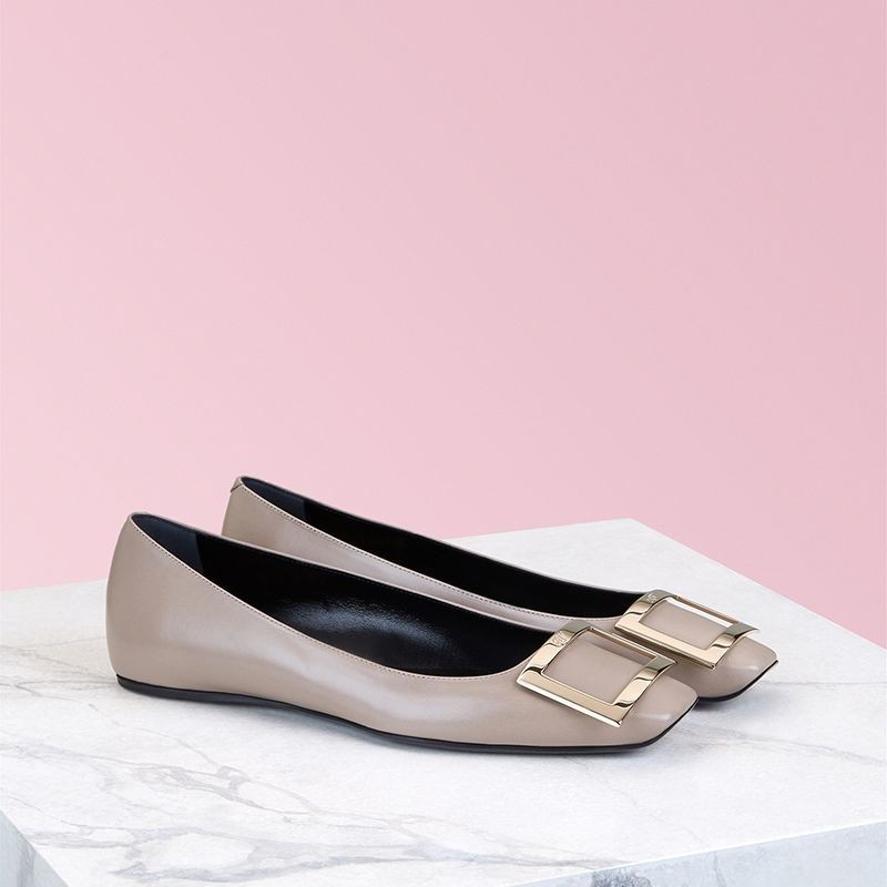 Giày Búp Bê Mũi Vuông Thời Trang Hàn Quốc 2021 Cho Nữ | BigBuy360 - bigbuy360.vn