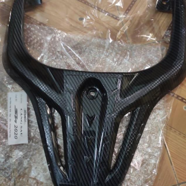 Ốp Cảng Sau Tay Dắt Xe SH 2020-2022 Ý - Việt nam 125-150 mạ crom xi và carbon đen hàng công ty - STN