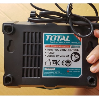 ĐẾ SẠC NHANH PIN 20V TOTAL TFCLI2003